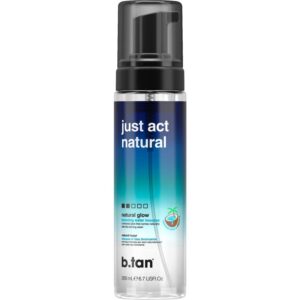 b.tan Just Act Natural Transparent Foam 200 ml