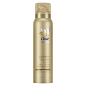 Dove Summer Revived Gradual Tanning Mousse Medium To Dark 150 ml