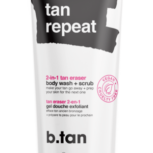 B.Tan Erase Tan Repeat 2-in-1 Tan Eraser Body Wash + Scrub 236 ml