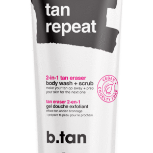 B.Tan Erase Tan Repeat 2-in-1 Tan Eraser Body Wash + Scrub 236 ml