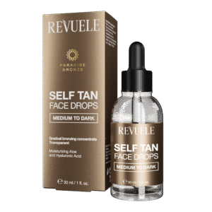Revuele Self Tan Face Drops Medium To Dark 30 ml