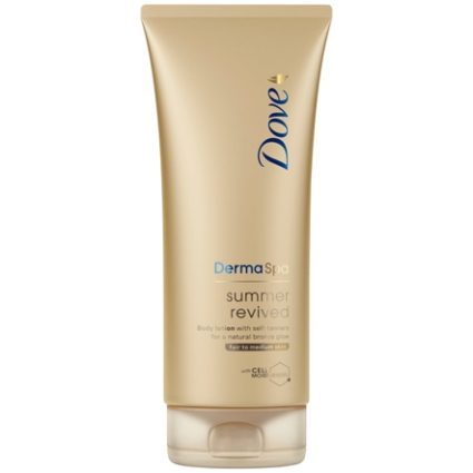 Dove DermaSpa Summer Selvbruner - Fair/Medium