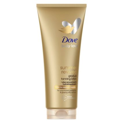 Dove Summer Revived Gradual Tanning Lotion Light To Medium Results 200 ml