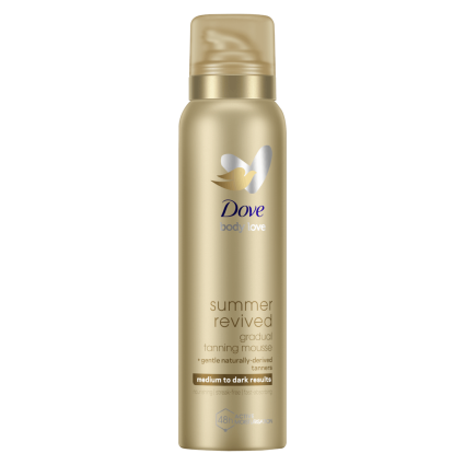 Dove Summer Revived Gradual Tanning Mousse Medium To Dark 150 ml