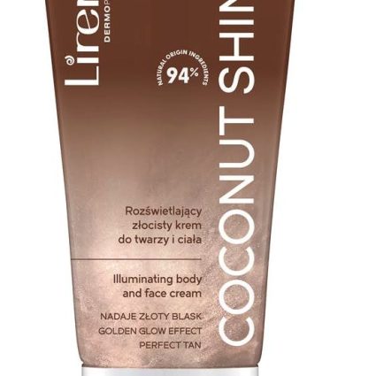 Lirene Self Tanning Illuminating Body Cream Coconut Shine 150 ml