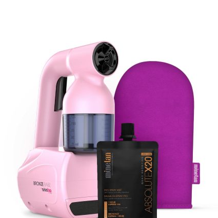 MineTan Bronze Babe Personal Spray Tan Kit Pink 1 pcs + 50 ml