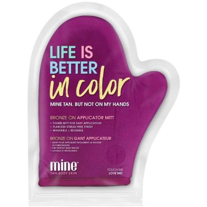 Minetan Life Is Better In Color Applicator Mitt