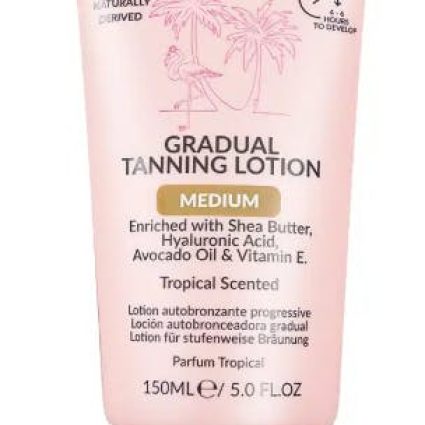 brushworks Gradual Tanning Lotion Medium 150 ml
